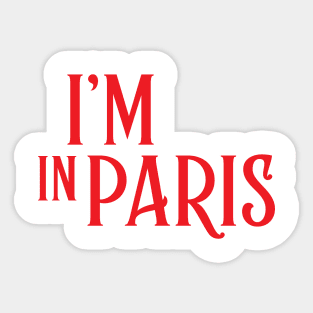 Emily in Paris Sticker
